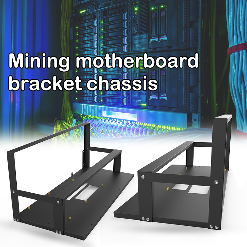 Gpu Mining Rig Frame 8 Gpu - Rak Casing Penambangan, Braket Motherboard, Bingkai