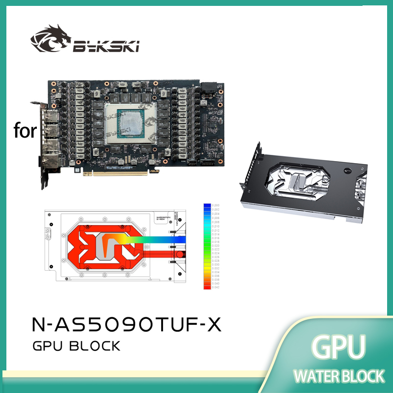 Rtx 5090 32Gb - Bykski N-AS5090TUF-X GPU Water Block Digunakan