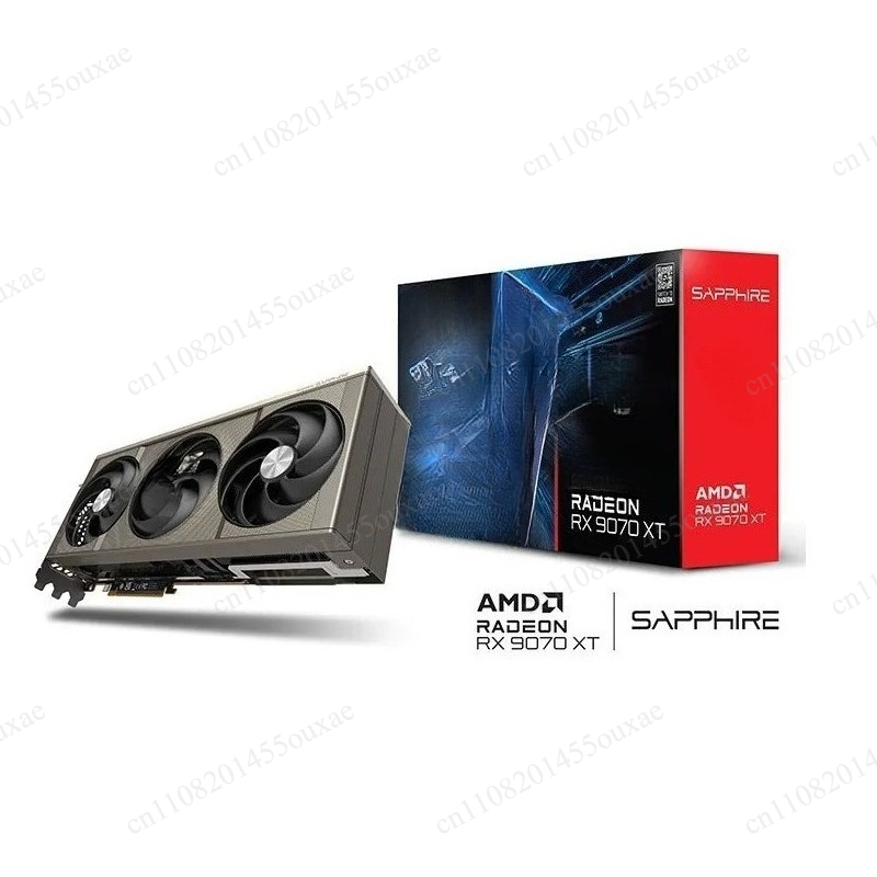 Rx 9070 16Gb - Kartu Grafis Gaming Desktop Radeon Sapphire
