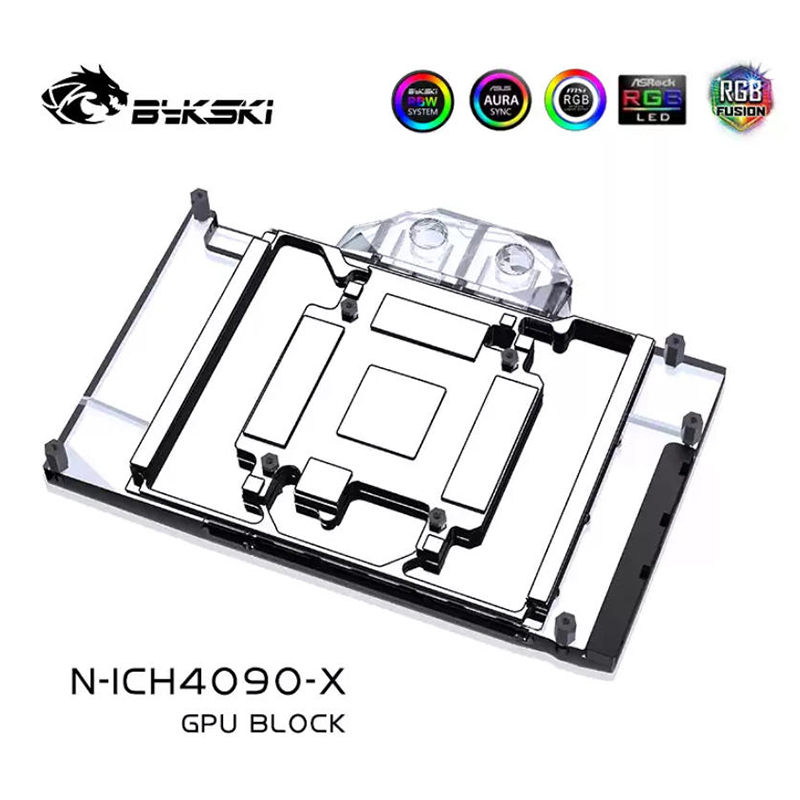 Rtx 4090 Water Block - Bykski N-ICH4090-X GPU Water Block Digunakan