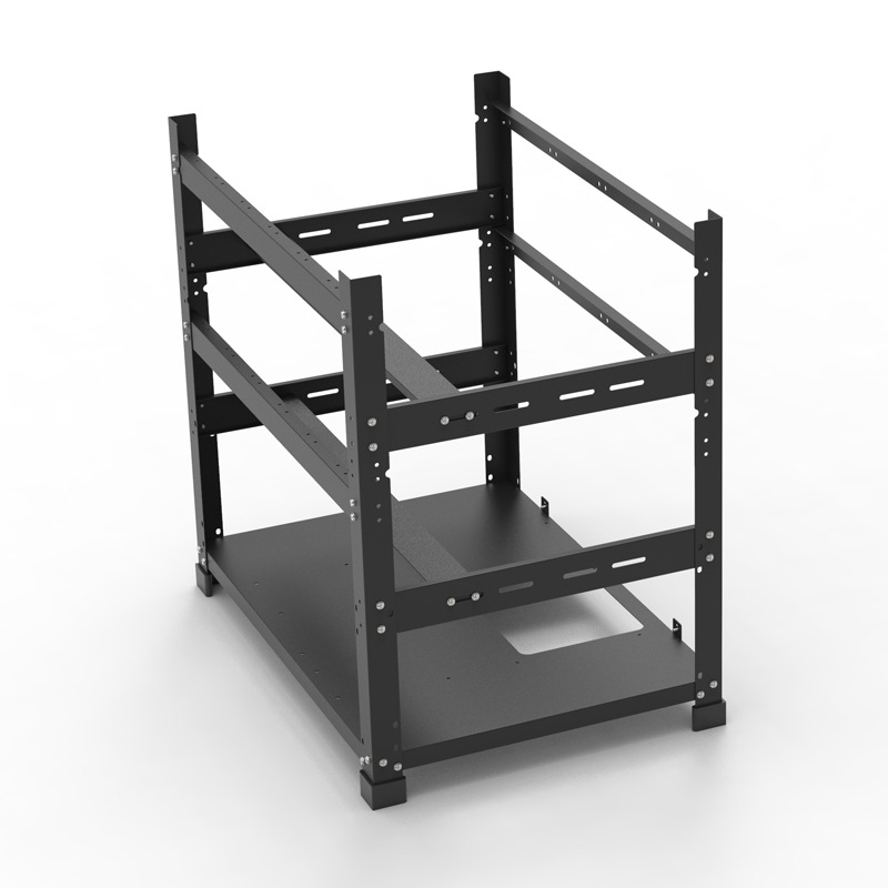 Gpu Mining Rig Frame 8 Gpu - Casing GPU Open Frame Kustom Dua