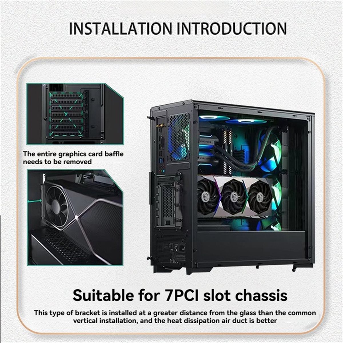 Braket Kartu Grafis GPU PCIE 5 - Pcie 5.0 Gpu Riser Cable ulasan dan harga
