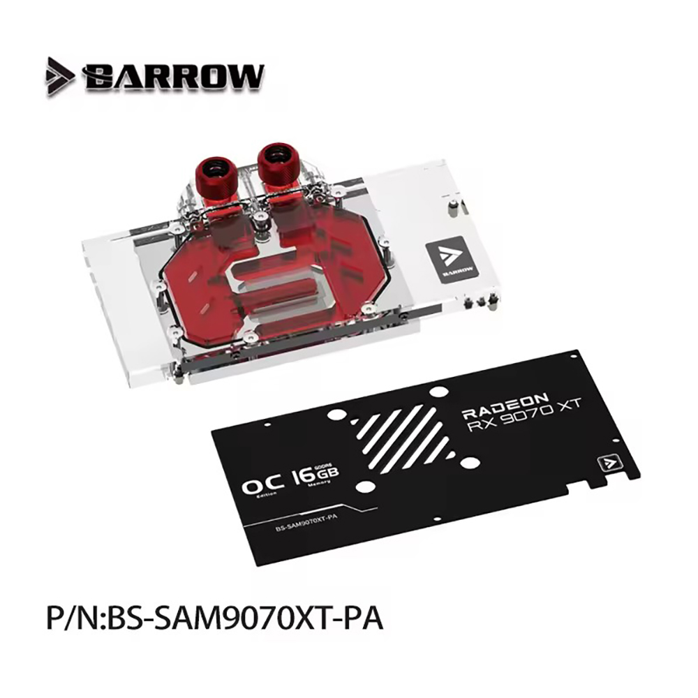 Barrow GPU Water Block Untuk S - Rx 9070 Xt ulasan dan harga