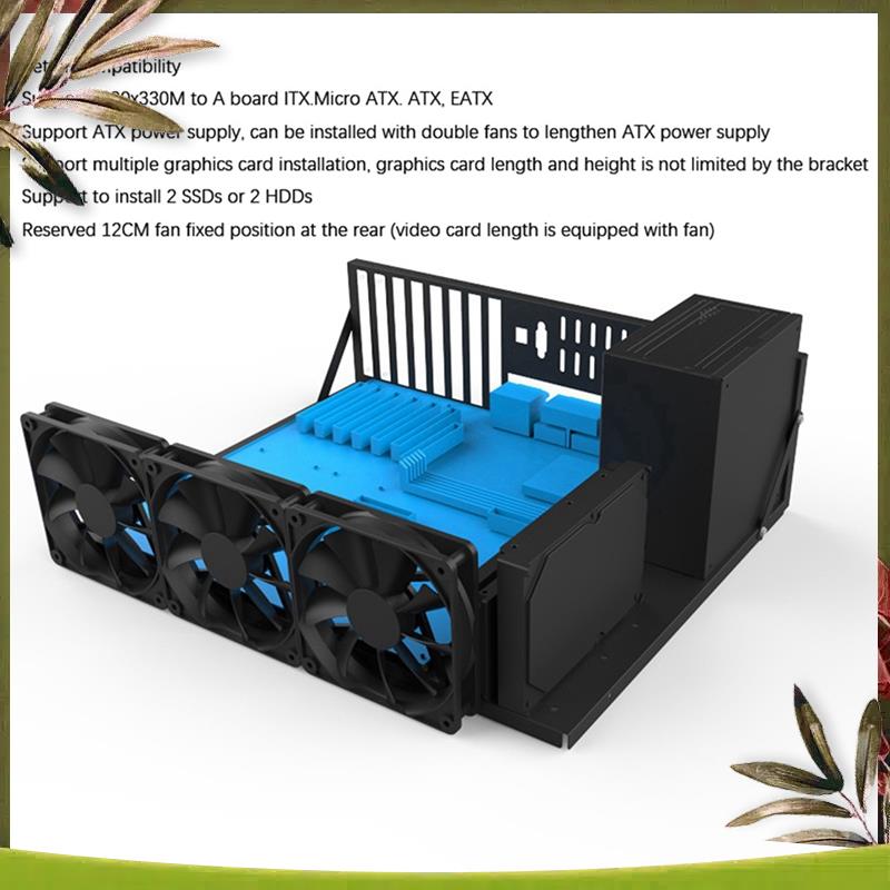 Braket Motherboard ETH Bingkai - Gpu Mining Rig Frame 8 Gpu ulasan dan harga
