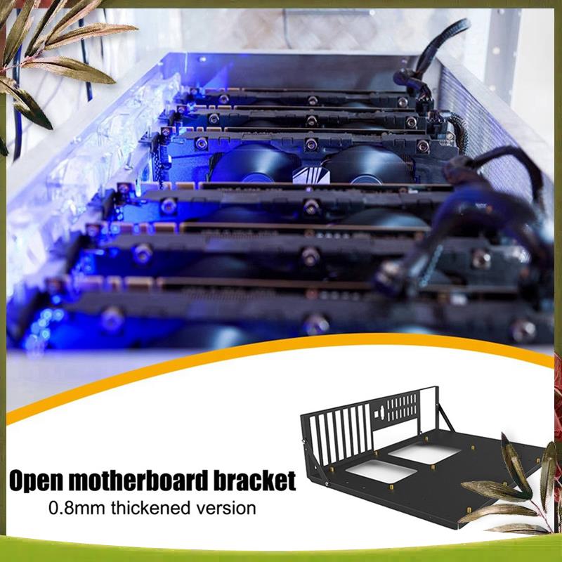 Braket Motherboard ETH Bingkai - Gpu Mining Rig Frame 8 Gpu ulasan dan harga