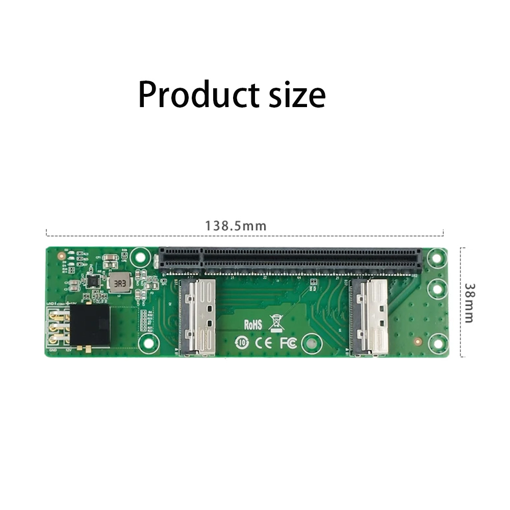 Kabel Ekstensi GPU Eksternal P - Pcie 5.0 Gpu Riser Cable ulasan dan harga