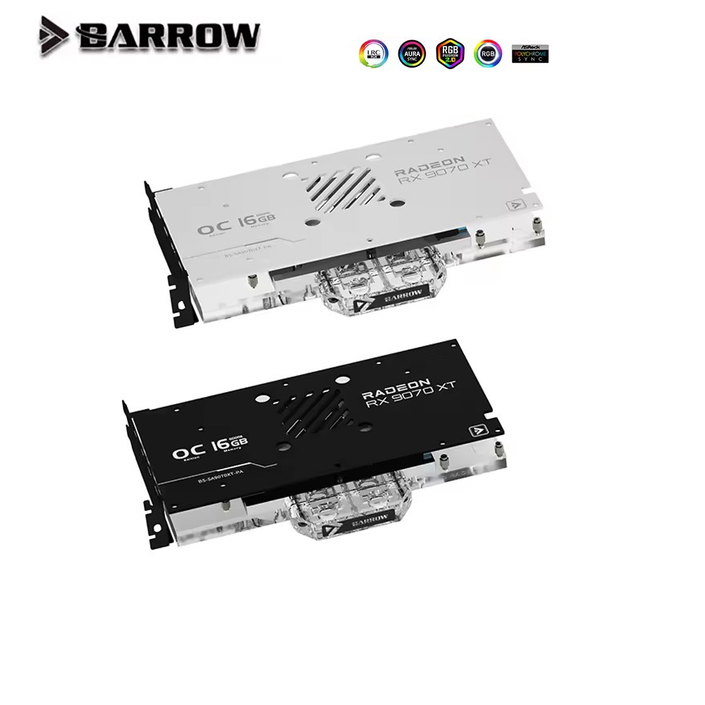 Blok Air GPU Barrow Untuk Kart - Rx 9070 Xt ulasan dan harga