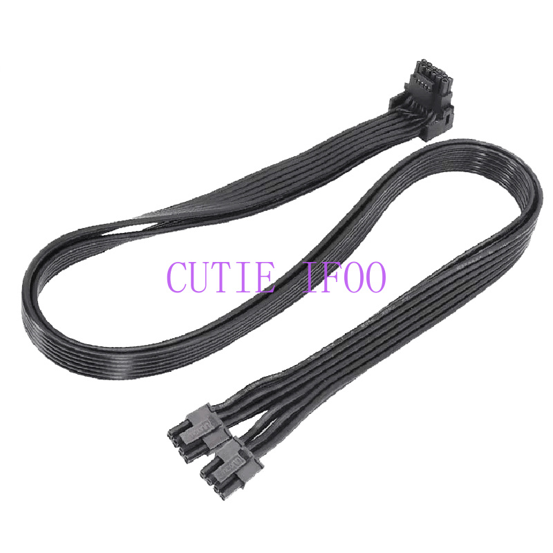 ATX3.0 PCIE 5.0 12VHPWR Dual 8 - Dual 8Pin To 16Pin 12Vhpwr Cable ulasan dan harga