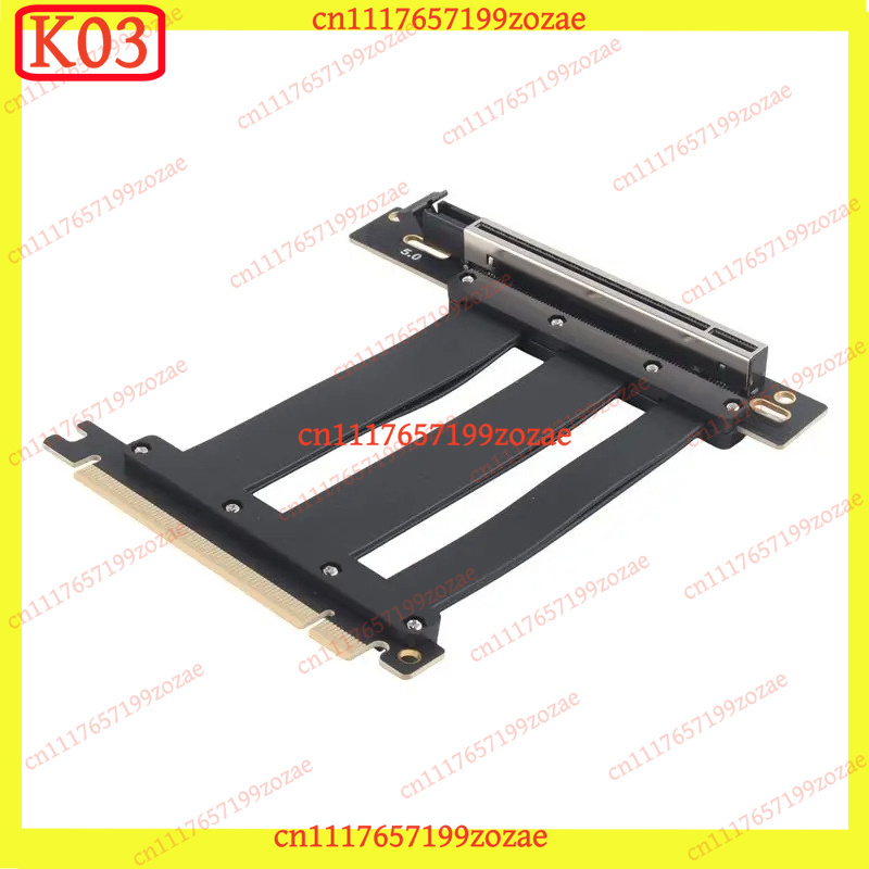 Kabel Ekstensi Riser Slot 90 D - Pcie 5.0 Gpu Riser Cable ulasan dan harga