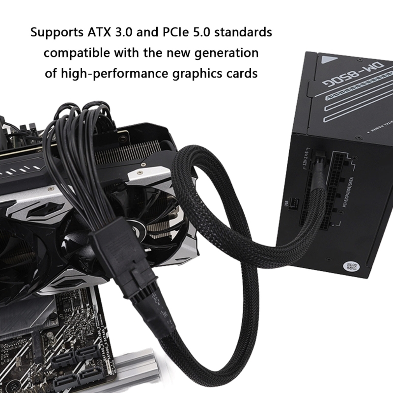 Kabel Daya GPU Konversi PCIe 1 - Dual 8Pin To 16Pin 12Vhpwr Cable ulasan dan harga