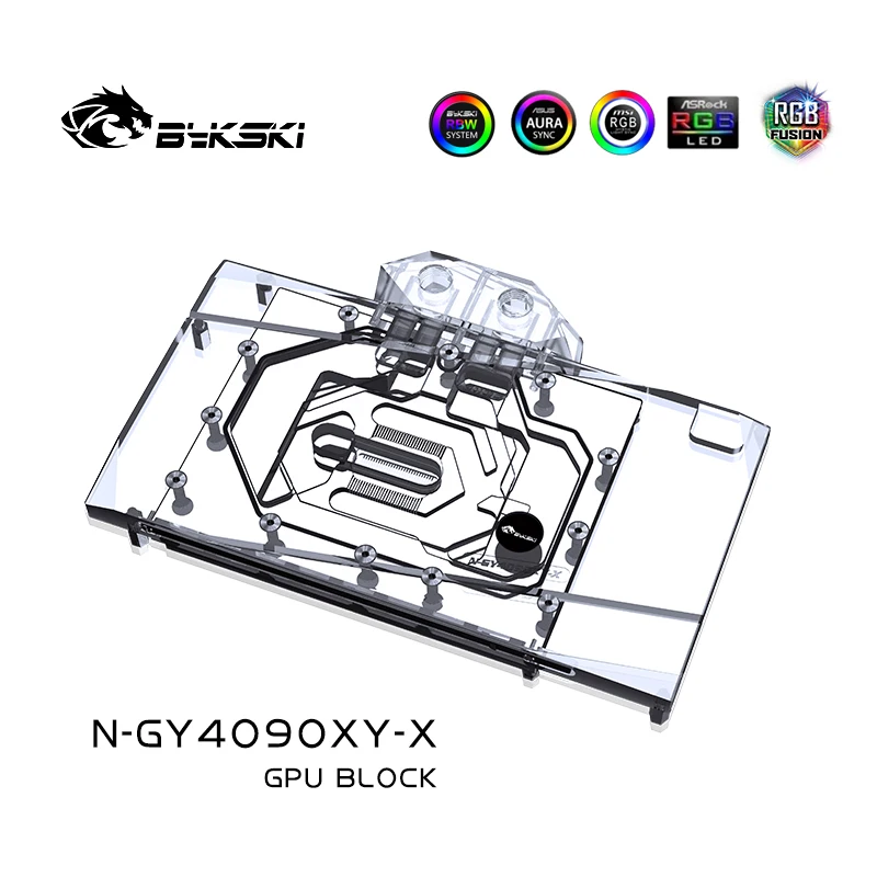 Blok Air Bykski untuk Kartu GP - Rtx 4090 Water Block ulasan dan harga