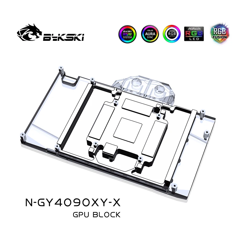 Blok Air Bykski untuk Kartu GP - Rtx 4090 Water Block ulasan dan harga
