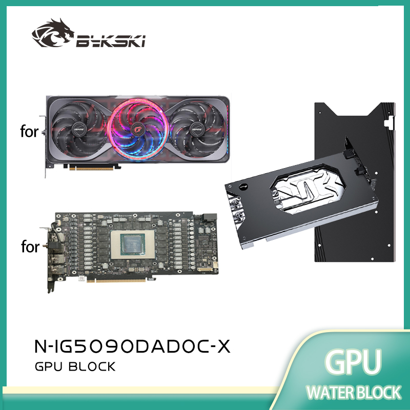 Bykski GPU Block untuk Kartu G - Rtx 5090 32Gb ulasan dan harga