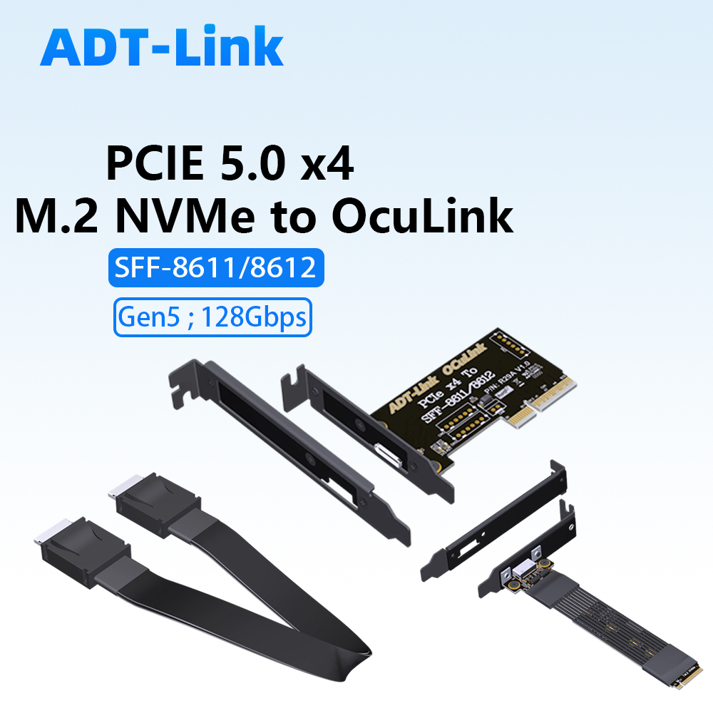 Adaptor Riser OCuLink PCIE 5.0 - Pcie 5.0 Gpu Riser Cable ulasan dan harga