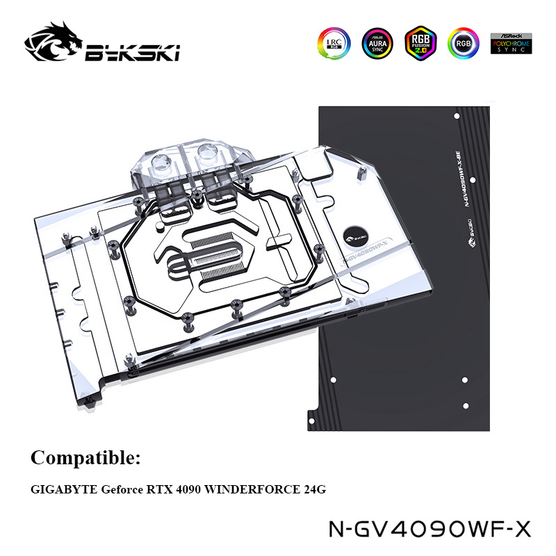 Bykski GPU Water Block untuk G - Rtx 4090 Water Block ulasan dan harga