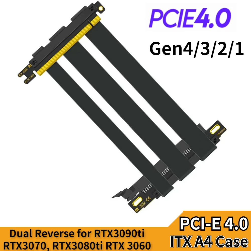 Kabel Konektor PCI Express 4.0 - Itx Gpu Riser Pcie 4.0 16X ulasan dan harga