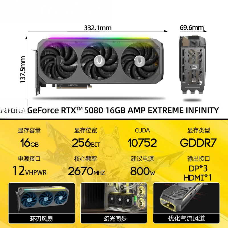 GEFORCE RTX 5080 16GB AMP Desk - Rtx 5080 16Gb ulasan dan harga