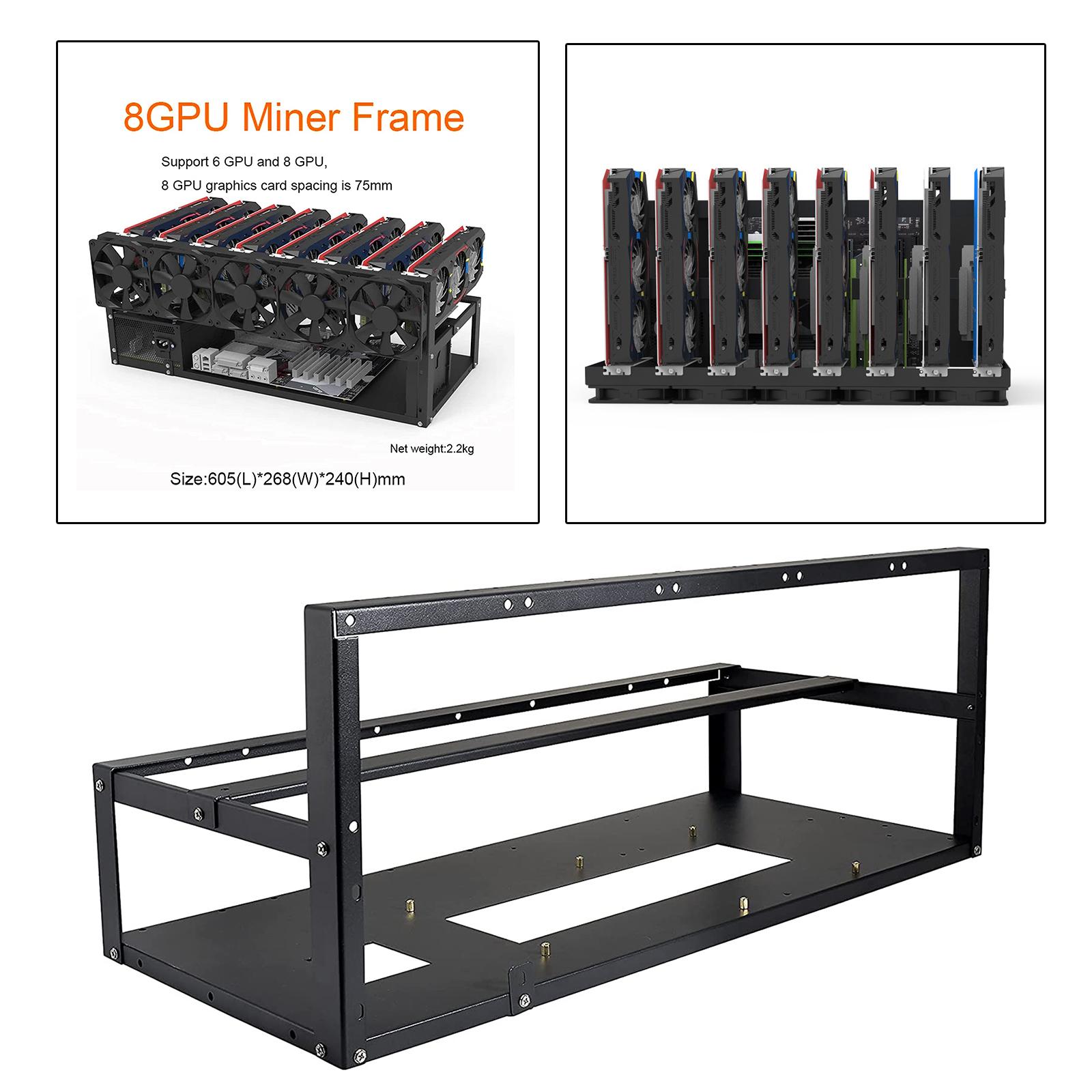 Rak Frame Rig Penambangan GPU  - Gpu Mining Rig Frame 8 Gpu ulasan dan harga