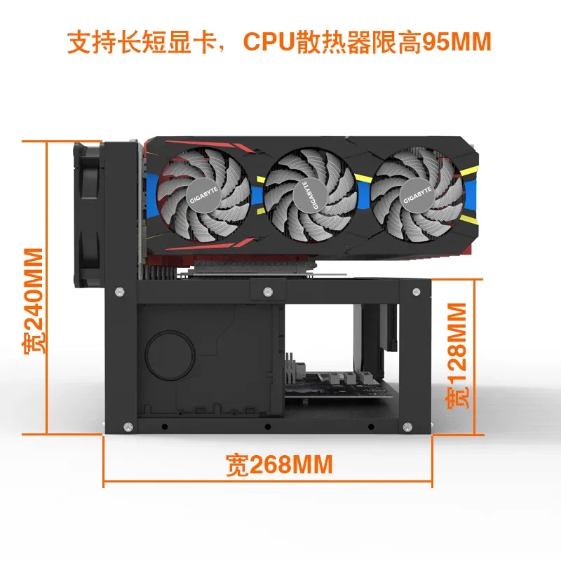 Rak Penyangga Kartu Grafis JMZ - Gpu Mining Rig Frame 8 Gpu ulasan dan harga