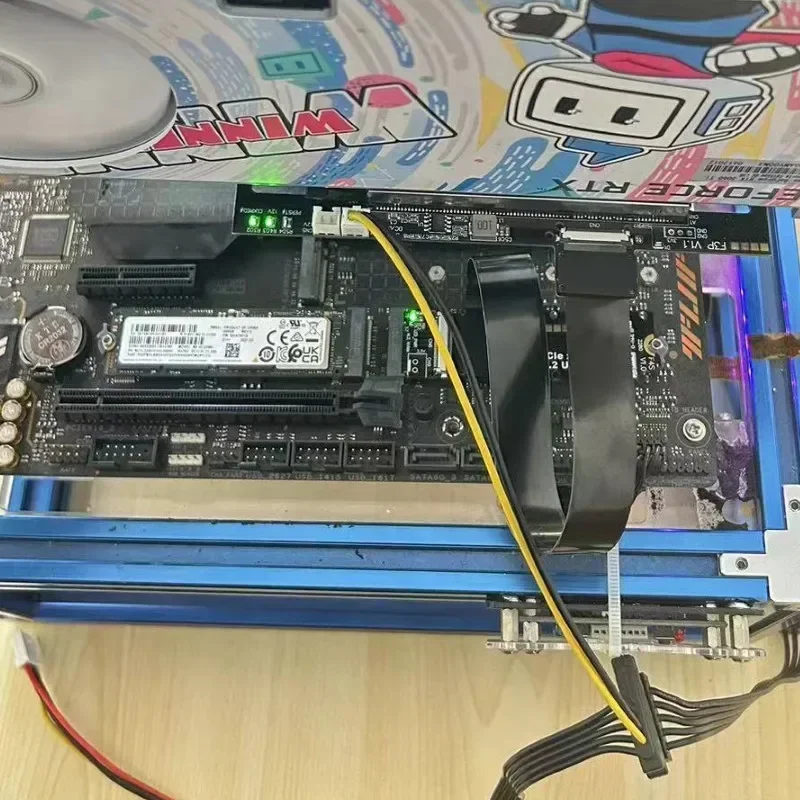 ADT-Link PCIe 5.0 M.2 NGFF NVM - Pcie 5.0 Gpu Riser Cable ulasan dan harga