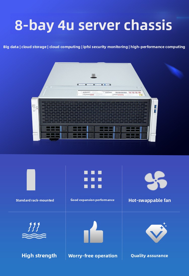 Server GPU Kecerdasan Buatan A - Server Gpu Chassis 4U ulasan dan harga