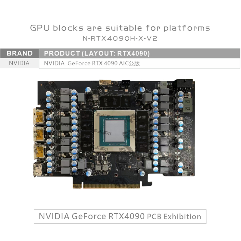 Bykski GPU Block untuk Kartu G - Rtx 4090 Water Block ulasan dan harga