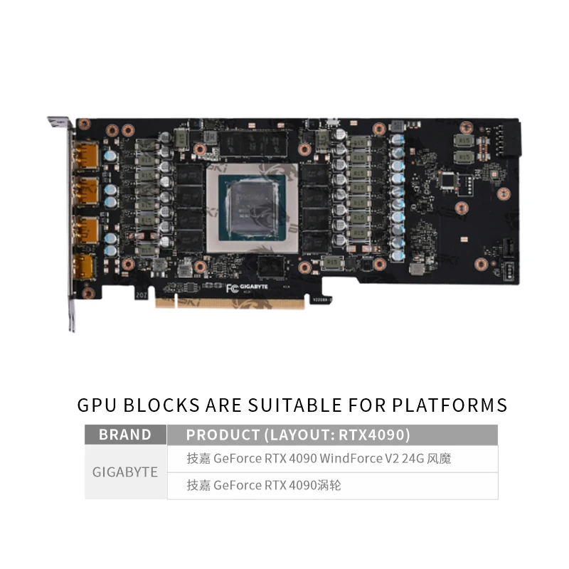 Bykski N-GV4090WF-X-V2 Blok GP - Rtx 4090 Water Block ulasan dan harga