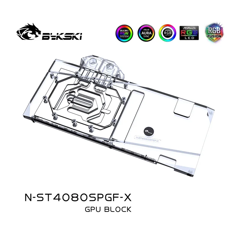 Bykski N-ST4080SPGF-X GPU Bloc - Rtx 4080 Super 16Gb ulasan dan harga