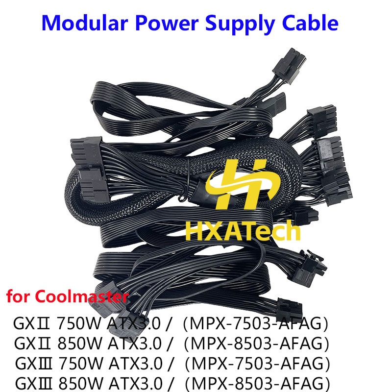 HXATech- 12VHPWR 16pin CPU 8pi - Dual 8Pin To 16Pin 12Vhpwr Cable ulasan dan harga