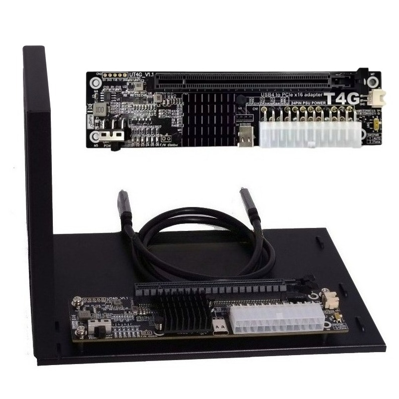 UT4G eGPU Thunderbolt 4 /3 Ke  - Gpu External Dock Egpu Thunderbolt 4 ulasan dan harga