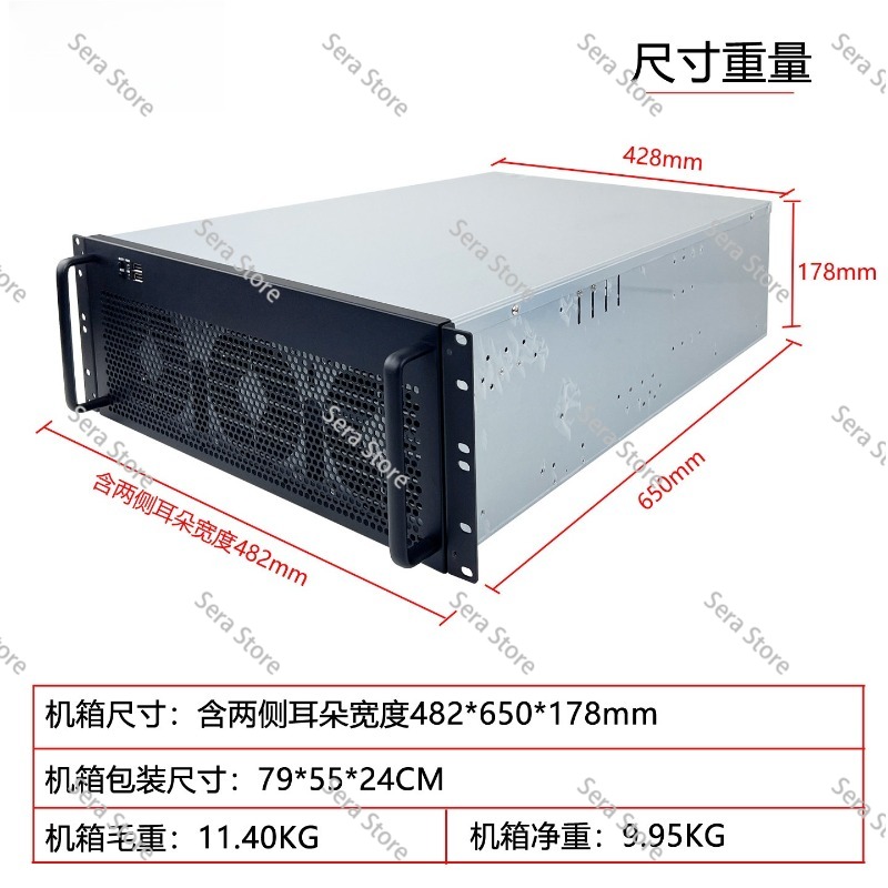 Chassis Kartu Grafis Multi-Gra - Server Gpu Chassis 4U ulasan dan harga