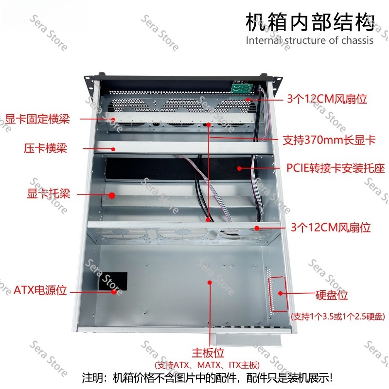 Chassis Kartu Grafis Multi-Gra - Server Gpu Chassis 4U ulasan dan harga